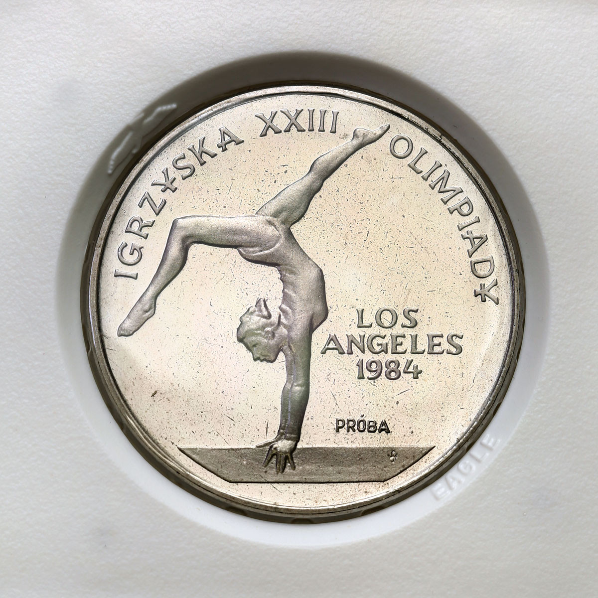 PRL. PRÓBA Nikiel 500 złotych 1983 – XXIII Zimowe Igrzyska Olimpijskie – Los Angeles